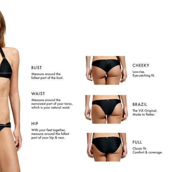 VIX $278 Frida One Piece Swimsuit Black Sexy S M L - Picture 7 of 14